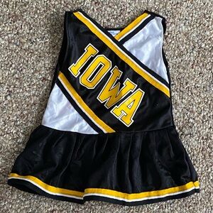 Iowa Hawkeyes Cheerleader Dress Toddler 2T Black Gold Girls Caitlin Clark Outfit